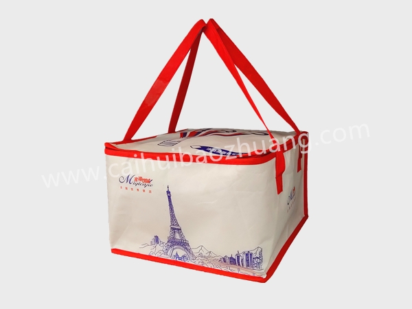 彩匯包裝 蛋糕保溫袋 高端定制烘焙用手提袋