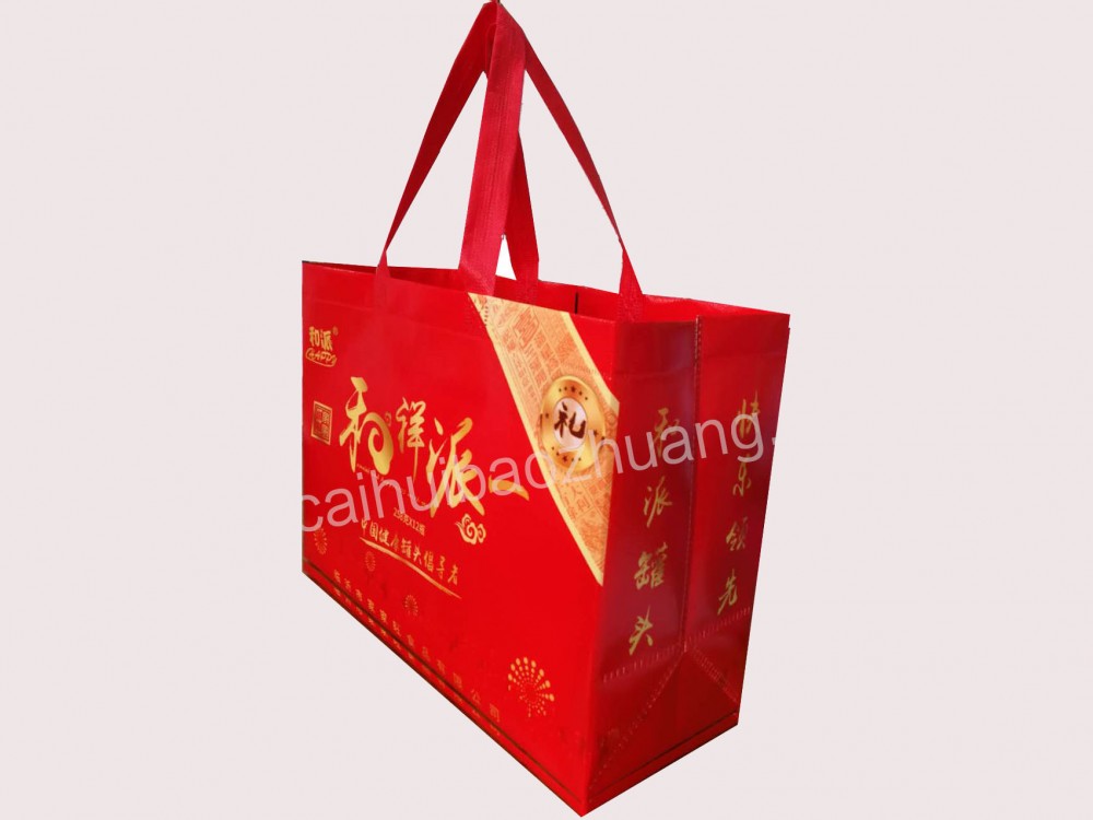 彩匯包裝 罐頭高端定制手提袋  環保手提袋